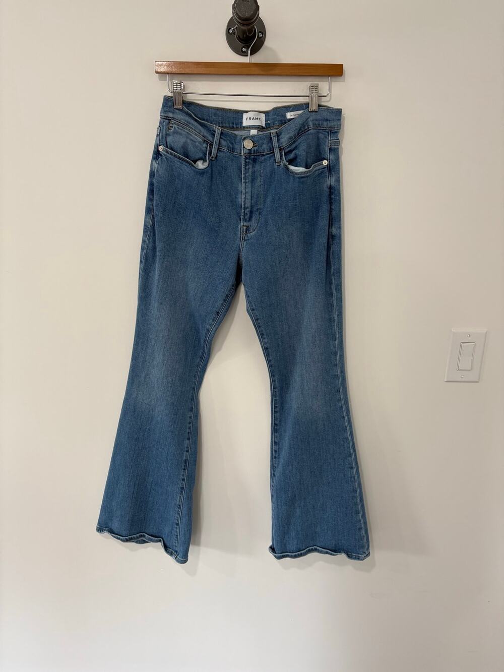 Frame Le Pixie High Flare Jeans Size 30